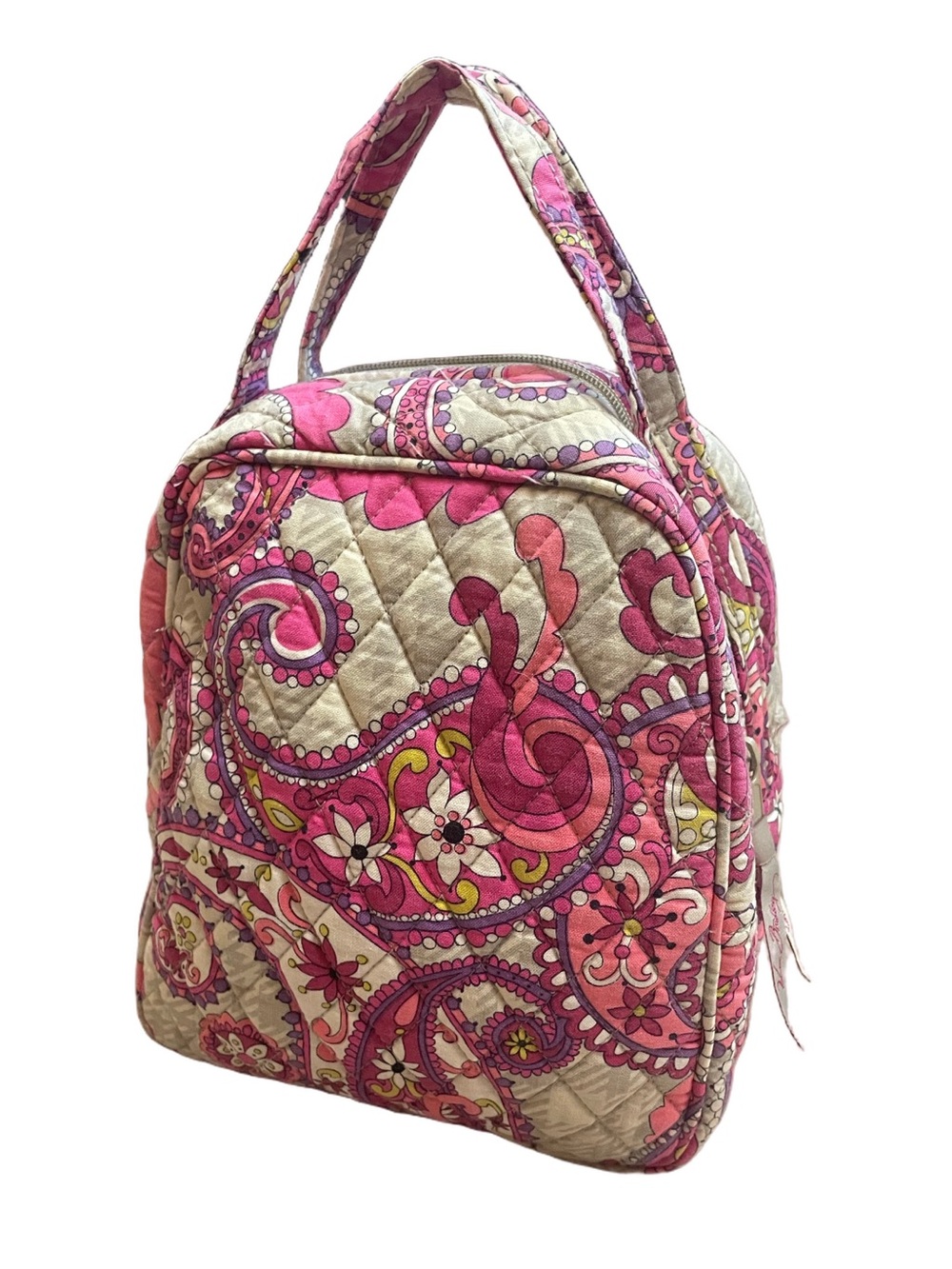 Vera Bradley Paisley Quilted Lunch Bag